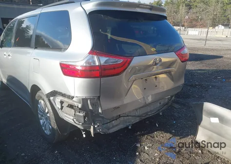 2017 Toyota Sienna Xle Premium 8 Passenger from USA, damaged, VIN 5TDYZ3DC3HS861664